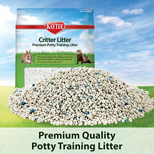 Kaytee Premium Potty Training Critter Litter for Pet Ferrets, Rabbits & Other Small Animals, 8 lb - size: 8 lb