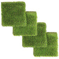 Artificial Grass Square Tiles - 12.2 x 12.2 Inch (4 Pack) - size: 4 Pack