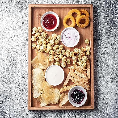 UIBFCWN 55 Pack Ceramic Dipping Bowls, 3 Inch Dipping Sauce Bowls/Dishes, 1.2 oz Soy Sauce Dish, Asian Dipping Dishes for Ketchup, BBQ, Side Dish, Sushi, Condiments, Appetizer - color: Round, size: 55 Pack