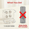 Magnetic Hamster Water Bottle Holder, Anti-Tip Over Water Bottle Stand with Adjustable Height, Fits Bottles Up to 5cm/2in Diameter, for Acrylic Glass Wire Cages Small Pets (Only Holder)