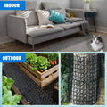 8.5 X 6.5 Inch Scat Mat for Cats with 12 Garden Staples & 12 Ties, 24 Pack Cat Deterrent Mat for Garden Fence & Animal Barrier - size: 24 Pack