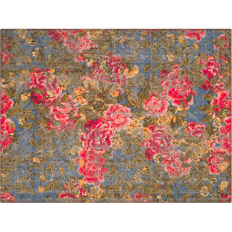 Lovewag Cat Litter Mat, Litter Box Mat, Heirloom Rose, 36x48, 2 Pack | Washable litter mat cover, kitty litter mat & cat mat for litter box, litter trapping mat, prevents tracking, multi-cat - color: Heirloom Rose, size: 36x48 inches (Pack of 2)