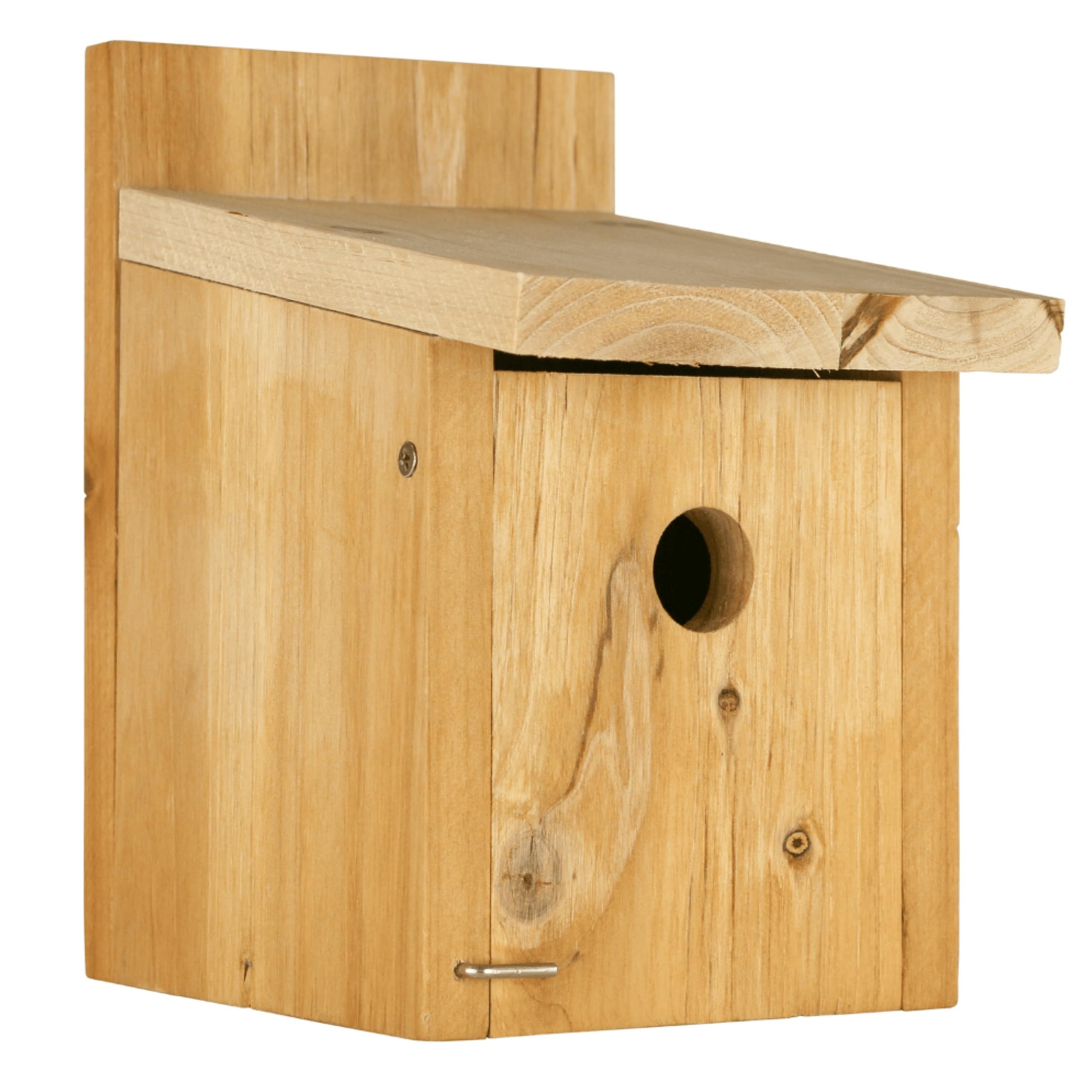 Nature's Way Cedar Box Wren House with Clean-Out Door, Wild Bird House and Outdoor Décor, Brown - size: Wren Box House